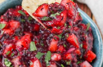 Blueberry Salsa – Barefeet within the Kitchen