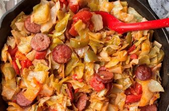 FRIED CABBAGE WITH SAUSAGE – The Southern Woman Cooks