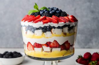 Creamy Berry Trifle – The Keep At Dwelling Chef