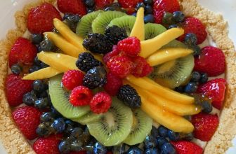Gluten-Free Lemon Cookie Fruit Tart Recipe