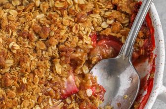 Strawberry Rhubarb Crisp – Spend With Pennies