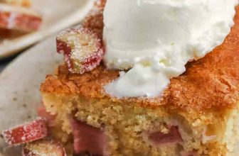 Rhubarb Cake – Spend With Pennies