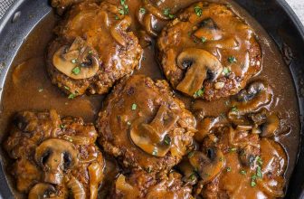 Salisbury Steak Recipe- Spend with Pennies