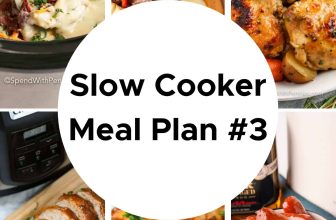 Gradual Cooker Meal Plan #3