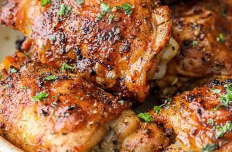 Crispy Baked Rooster Thighs – Spend With Pennies