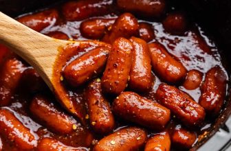 Sizzling Honey Garlic Lil’ Smokies