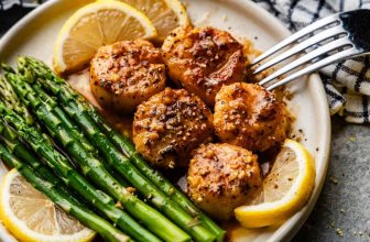 Lemon Garlic Scallops – The Keep At House Chef